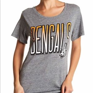 Junk Food NFL Cincinnati Bengals Fitted Tee XL XS‎